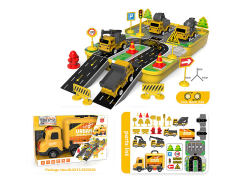 Friction Construction Truck Set W/L_S toys