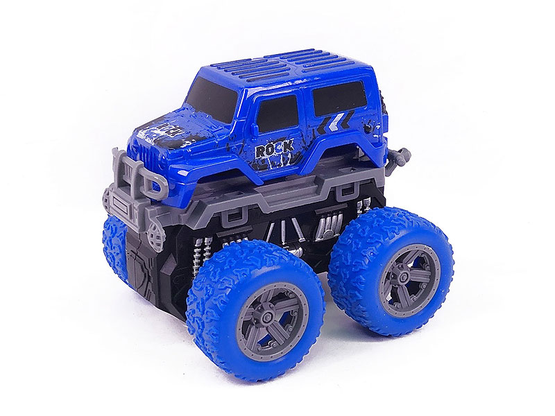 Friction Stunt Jeep toys