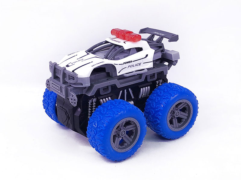 Friction Stunt Police Car toys