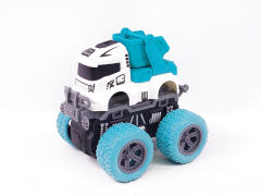 Friction Stunt Sanitation Truck toys