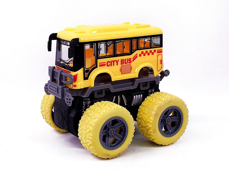 Friction Stunt Bus toys