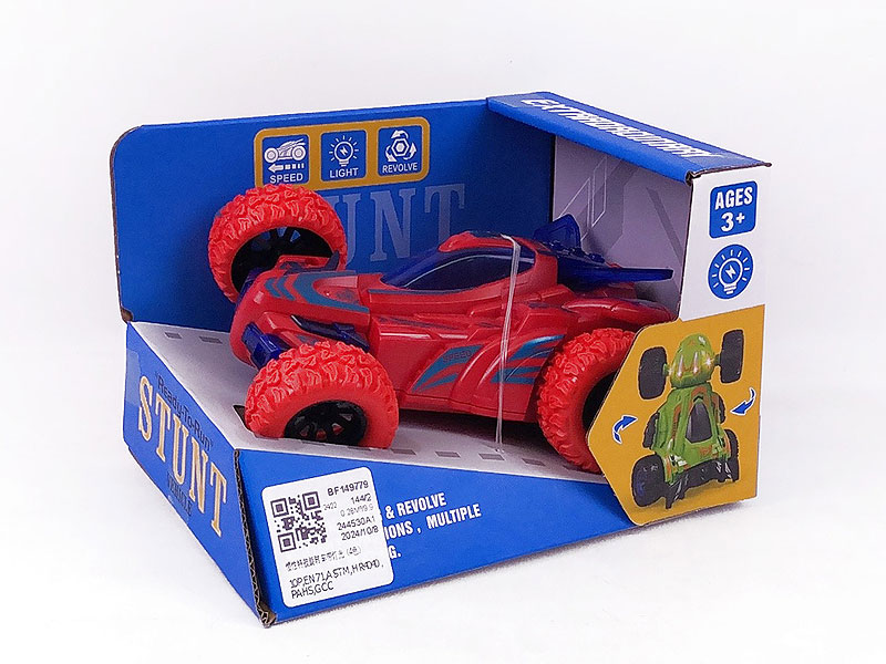 Friction Stunt Car W/L(4C) toys