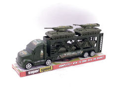 Friction Truck Tow Tank toys