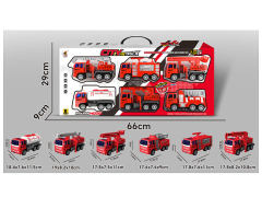 Friction Fire Engine(6in1) toys