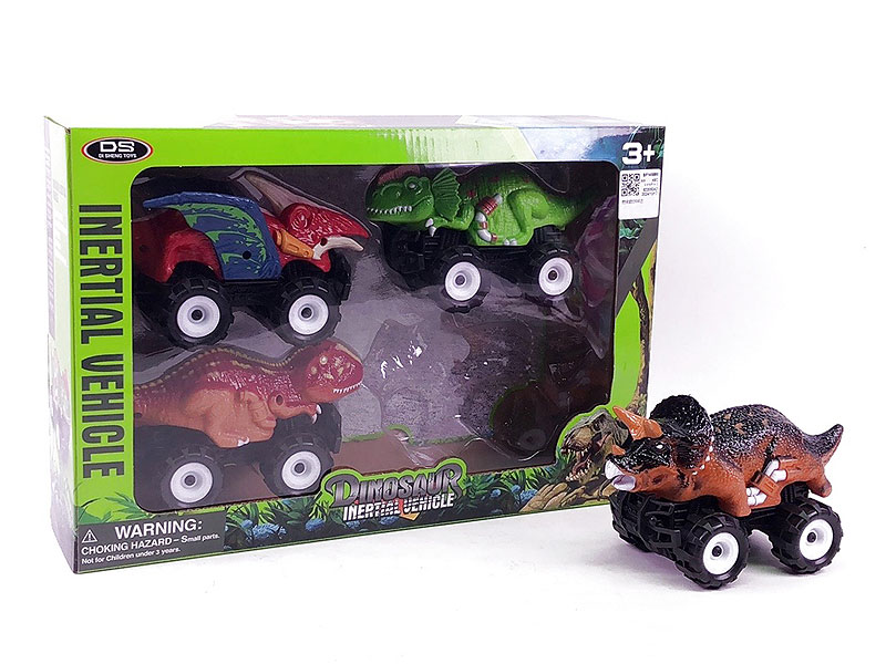 Friction Dinosaur Car(4in1) toys