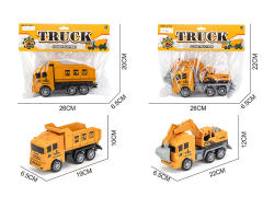 Friction Construction Truck(4S) toys