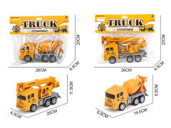 Friction Construction Truck(4S) toys