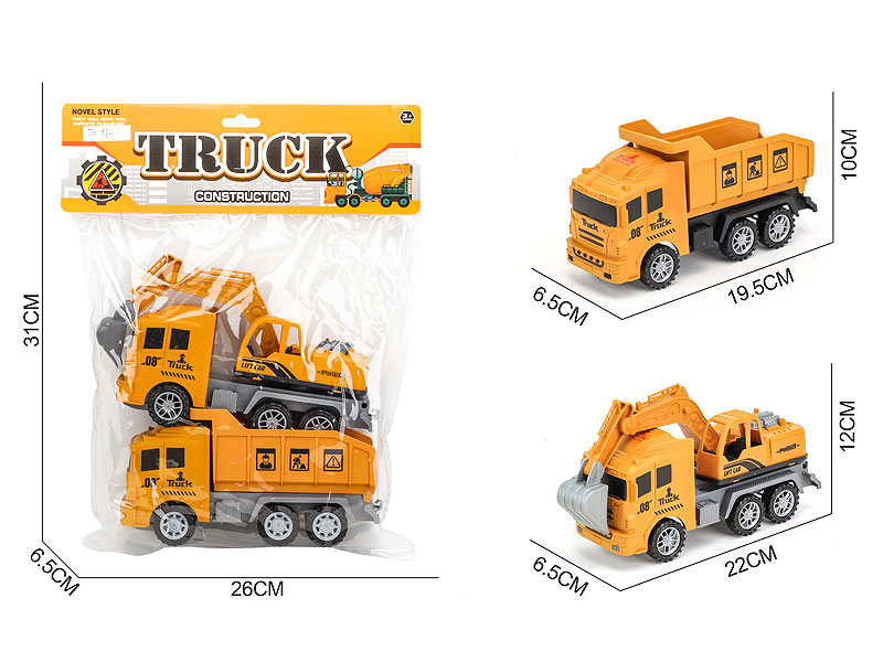 Friction Construction Truck(2in1) toys