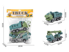 Friction Construction Truck(2in1) toys