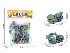 Friction Construction Truck(2in1) toys