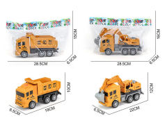 Friction Construction Truck(2S) toys