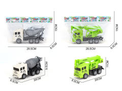 Friction Construction Truck(2S) toys