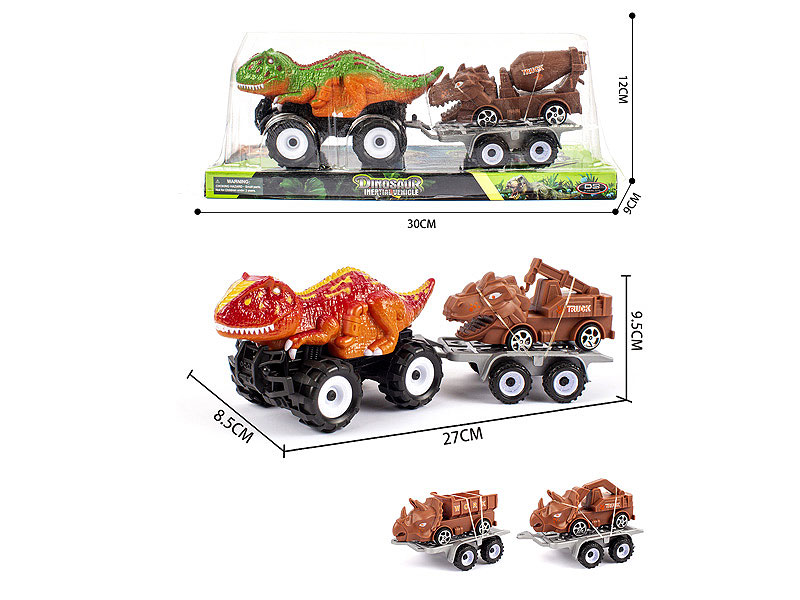 Friction Truck Tow Pull Back Construction Truck(2C) toys