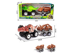 Friction Truck Tow Pull Back Construction Truck(2C) toys