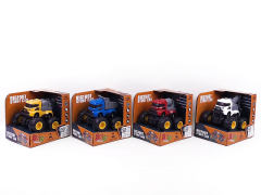 Friction Stunt Construction Truck(4S4C) toys