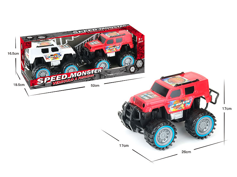 Friction Jeep(2in1) toys