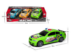 Friction Police Car(3in1) toys