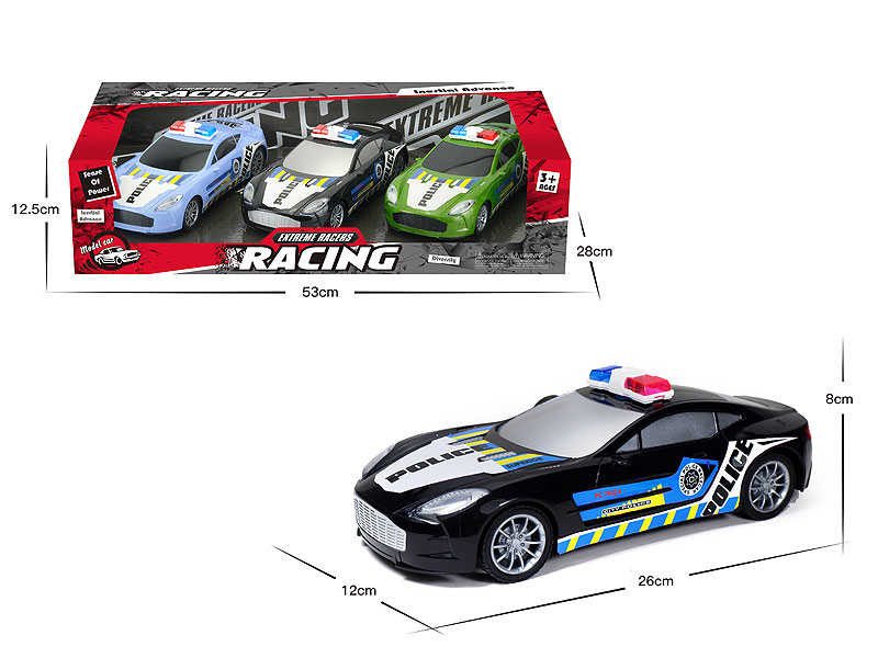 Friction Police Car(3in1) toys