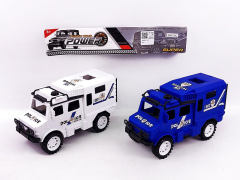 Friction Cross-country Police Car(2in1) toys