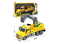 1:14 Friction Construction Truck W/L_M toys