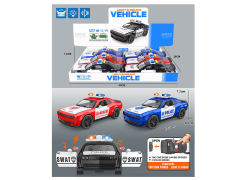 Friction Police Car W/L_M(6in1) toys