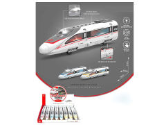 和谐号惯性火车带灯光声音（8只庄）
