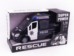 1:16 Friction Police Car W/L_S toys