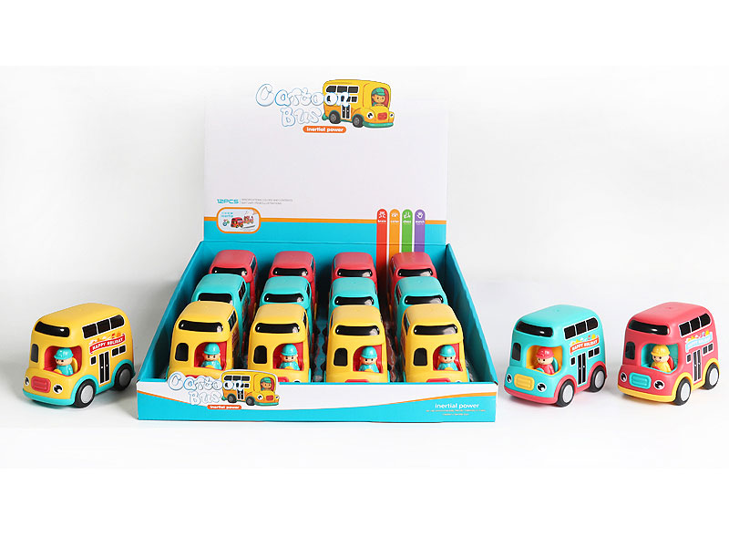 Friction Bus(12in1) toys