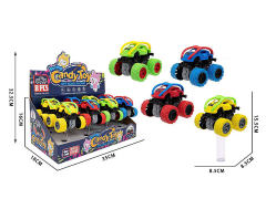 Friction Car & Candy Stick(8in1) toys