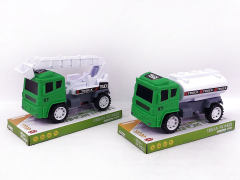 Friction Sanitation Truck(2S) toys