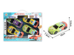 Die Cast Car Friction(4in1) toys