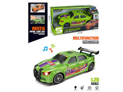 1:20 Friciton Sports Car W/L_M toys