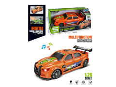 1:20 Friciton Sports Car W/L_M toys