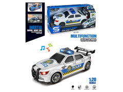 1:20 Friction Police Car W/L_M toys