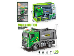 1:20 Friction Construction Truck W/L_S toys