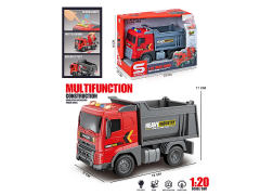 1:20 Friction Construction Truck W/L_S toys