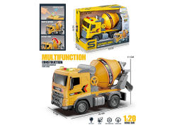 1:20 Friction Construction Truck W/L_S toys