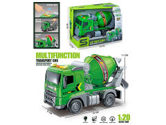 1:20 Friction Construction Truck W/L_S toys