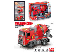 1:20 Friction Construction Truck W/L_S toys