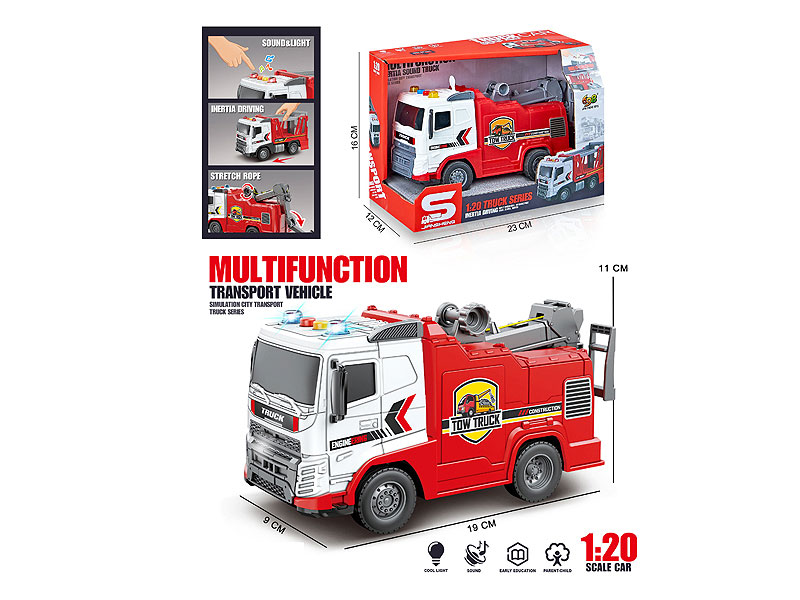 1:20 Friction Truck W/L_S toys