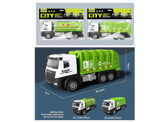 Friction Sanitation Truck(2S) toys