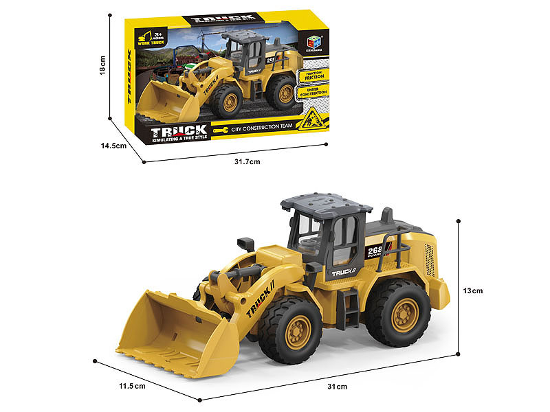 Friction Construction Truck toys