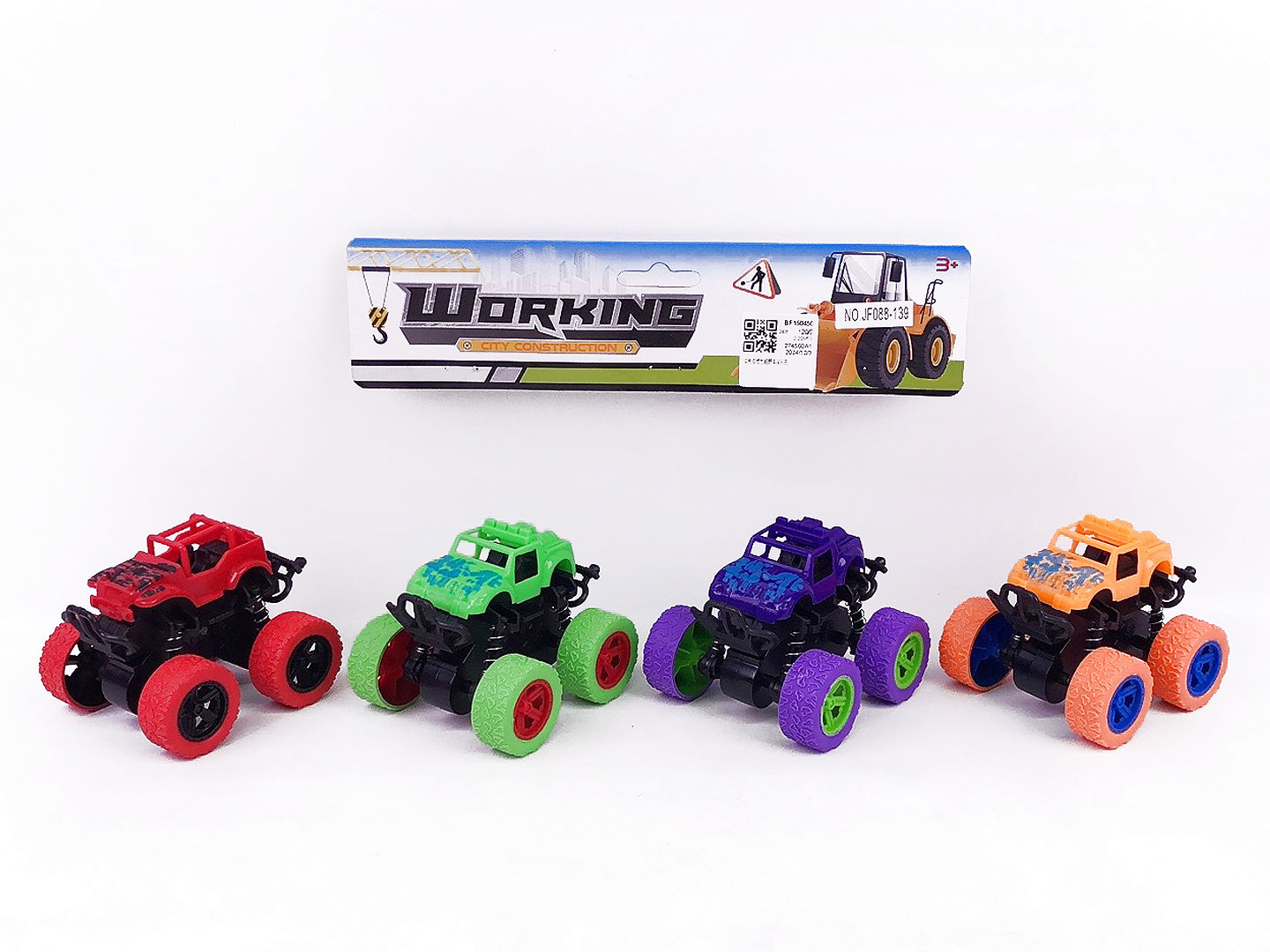 Friction Cross-country Car(4in1) toys