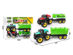 Friction Farmer Truck(2in1) toys