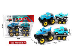 Friction Cross-country Tow Truck(2in1) toys