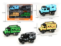 Friction Military Car(4in1) toys