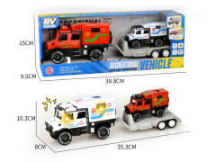 Friction Ambulance W/L_S(2C) toys