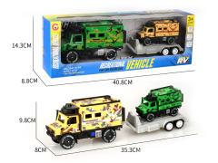 Friction Military Truck(2C) toys