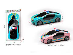 1:18 Friction Police Car toys