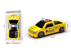 1:18 Friction Police Car